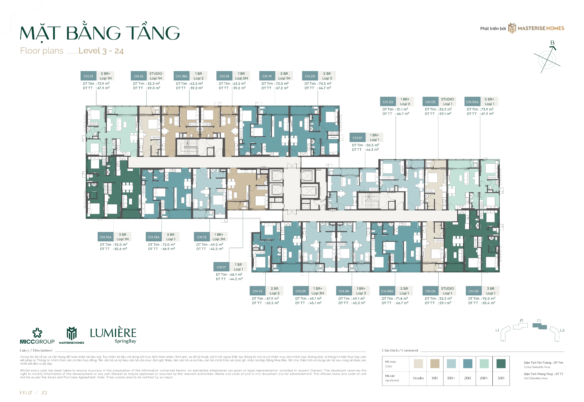 Mat bang toa Feliz Z2 Tang 3-24