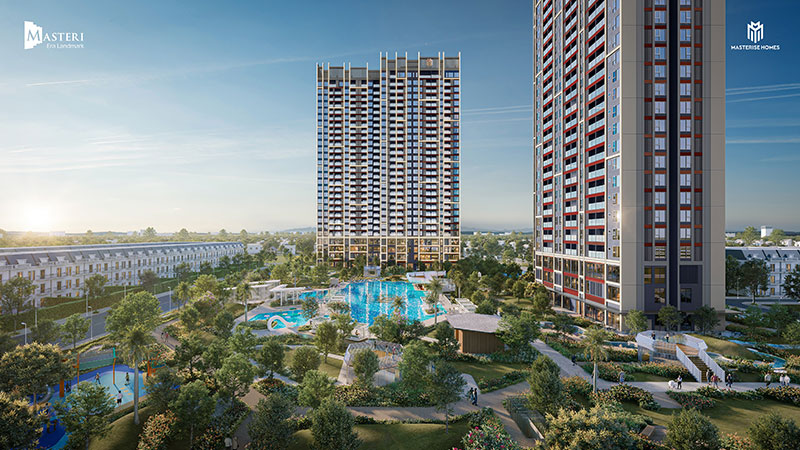 Công viên nội khu The Spark Masteri Era Landmark