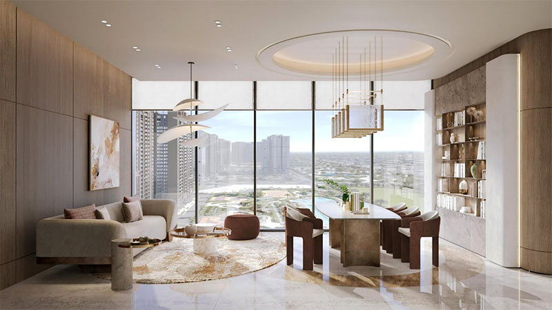 Phòng tiếp khách Masteri Trinity Square